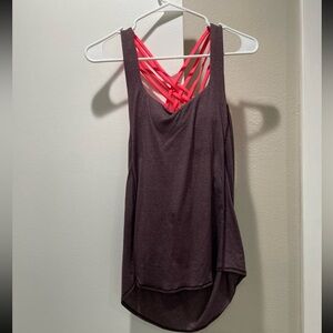 Lululemon open back tank top